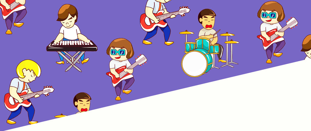 Rockband | Rockstars Prints for Boys