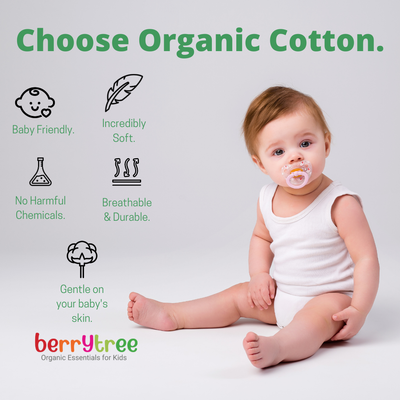 baby wearing berrytree romper