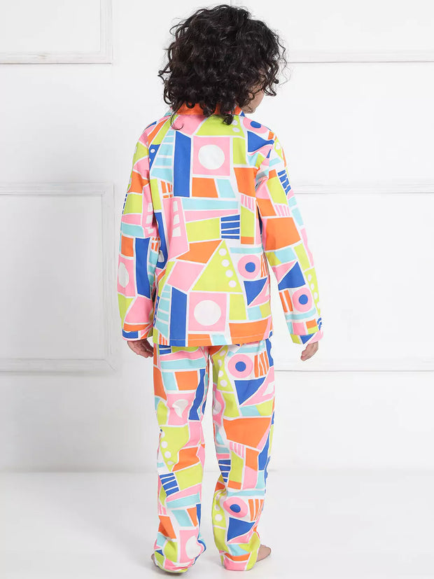 Berrytree Night Suit Boys: Neon