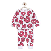 Berrytree Organic Baby Night Dress: Donuts BerryTree