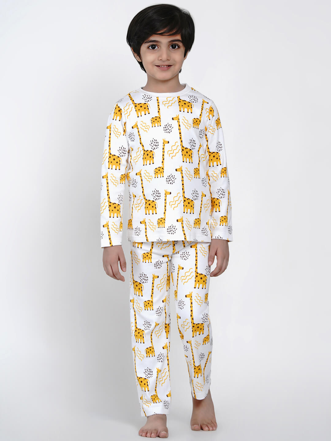 Berrytree Organic Night Suit Giraffe Boy BerryTree