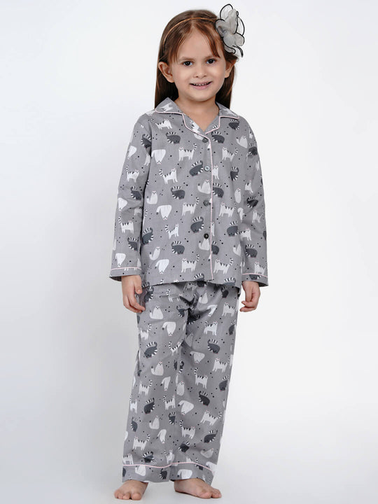 CLEO By Peanut Butter Collection Ramses Desert Fox Grey FG Kids suit –  FOSTANI