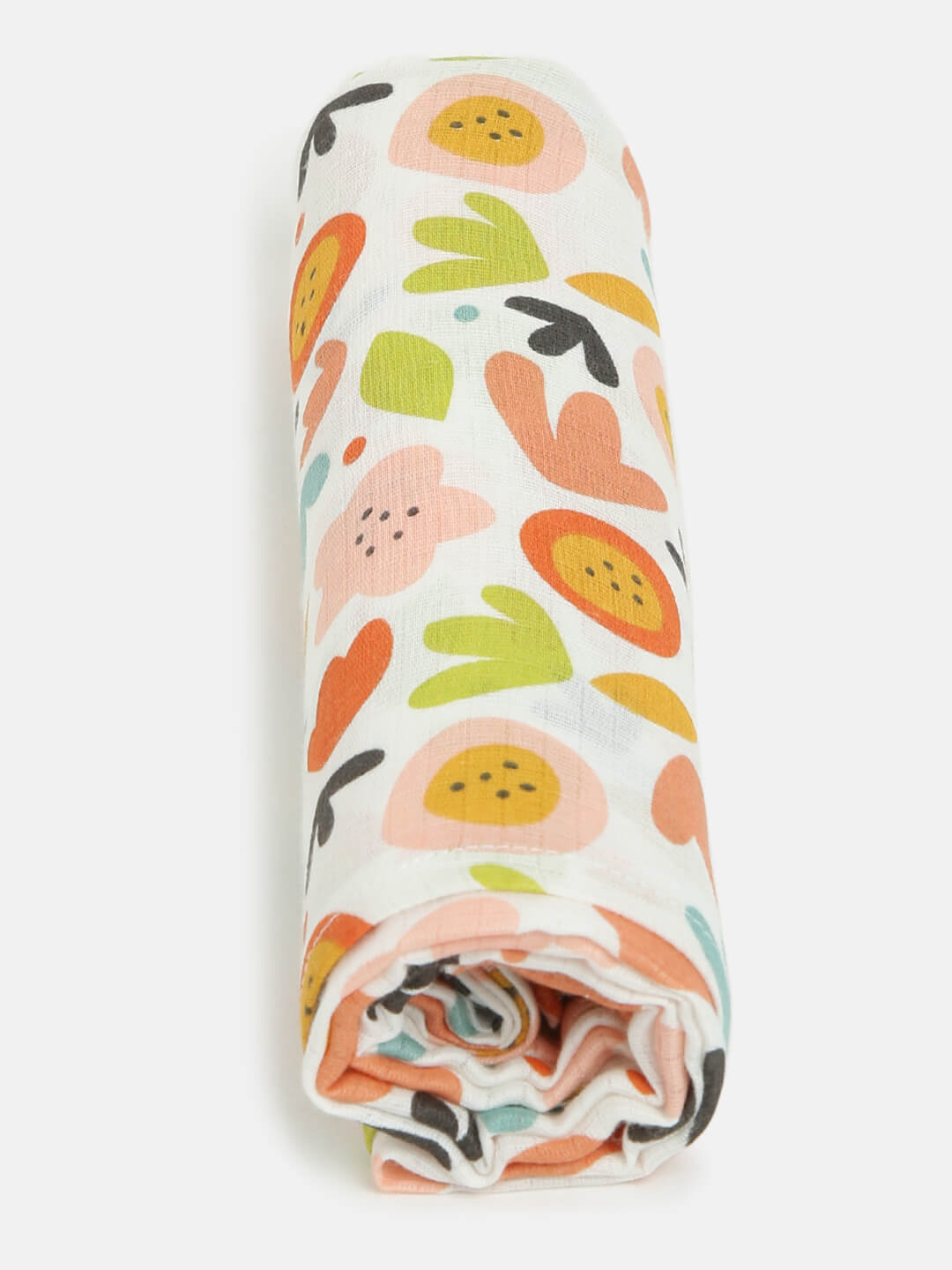 Berrytree Baby Swaddle / Wrap Blanket Leaves BerryTree