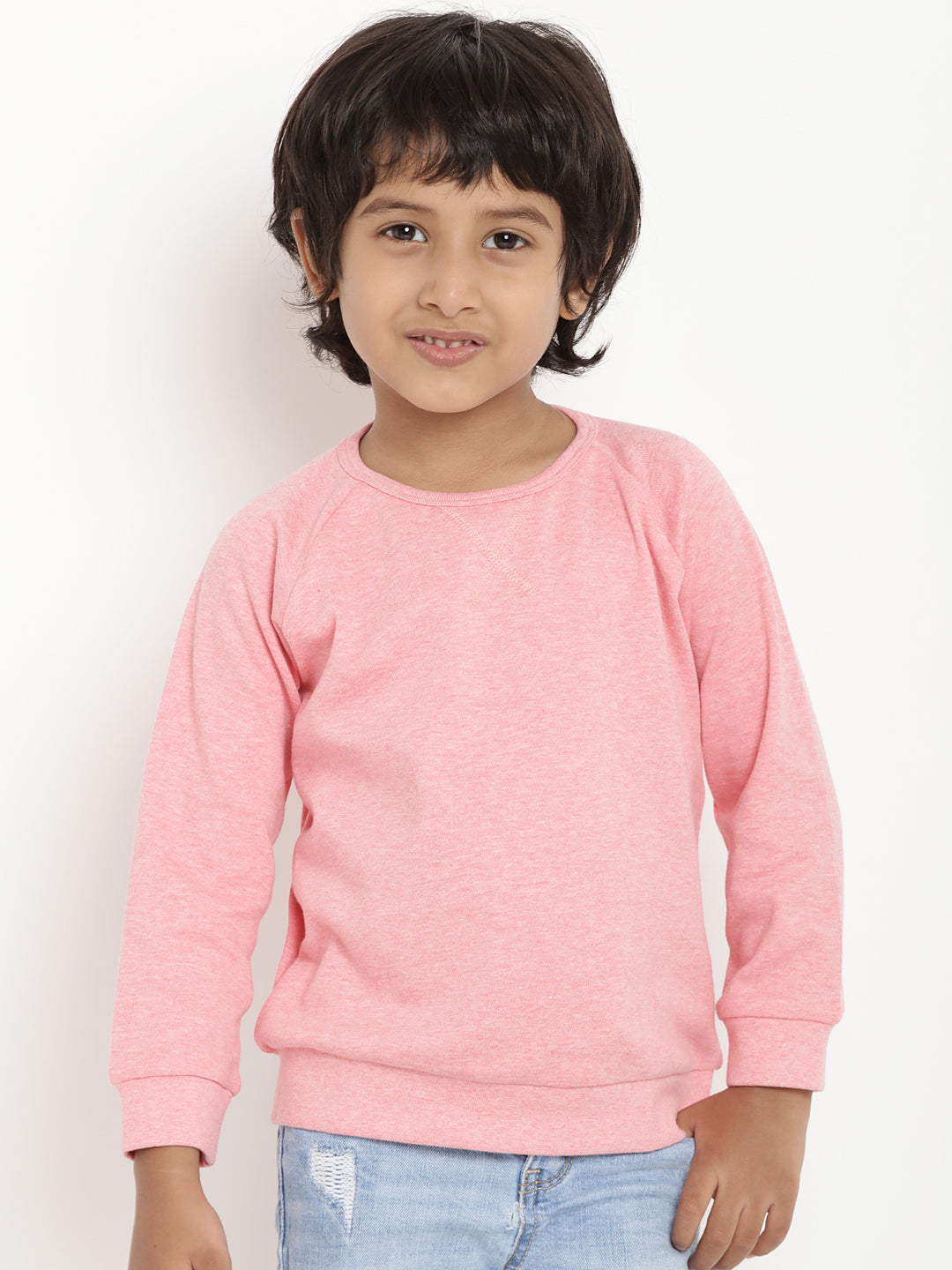 Berrytree Organic cotton Unisex Pink Sweatshirt BerryTree