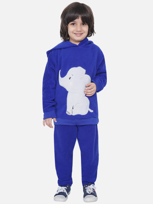 Berrytree Fleece Night Suit Boys: Elephant BerryTree