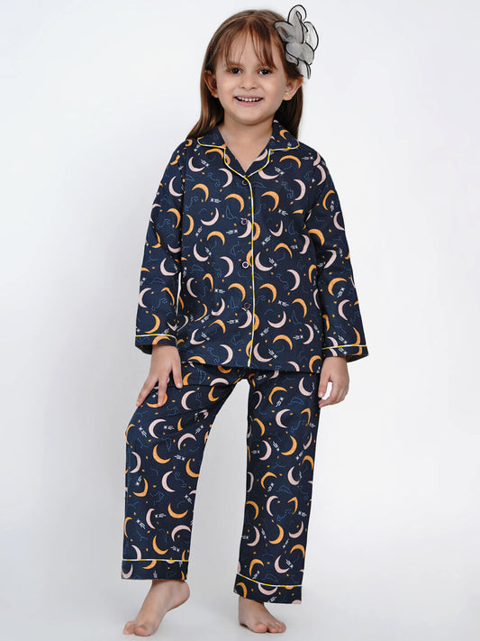 Berrytree Night Suit Yellow Moon Girl BerryTree