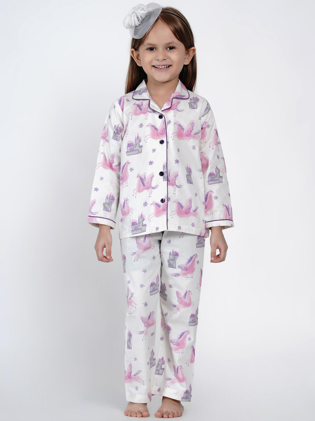 Berrytree Night Suit Unicorns Girl BerryTree