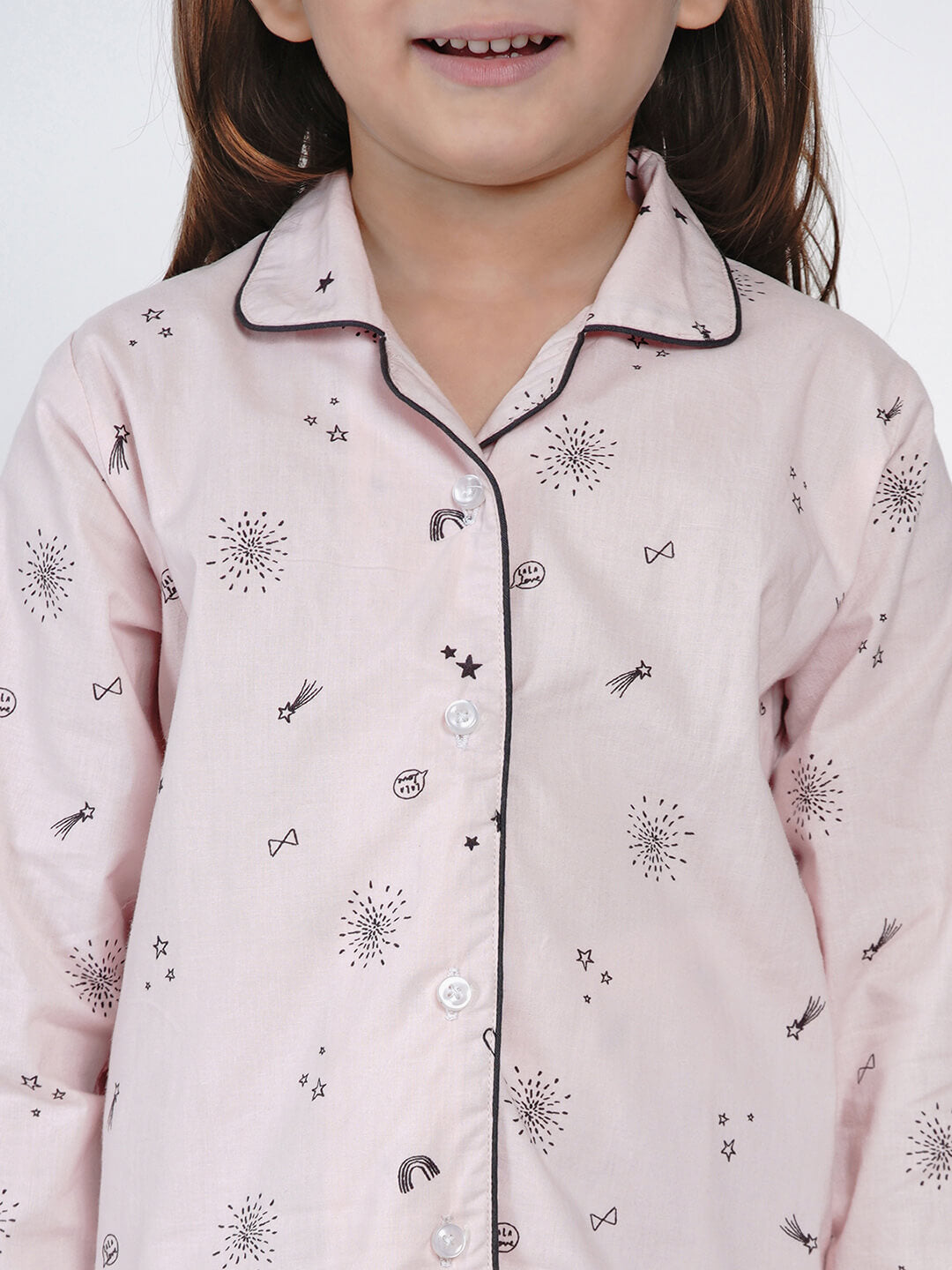 Berrytree Night Suit Pink Sky Girl BerryTree