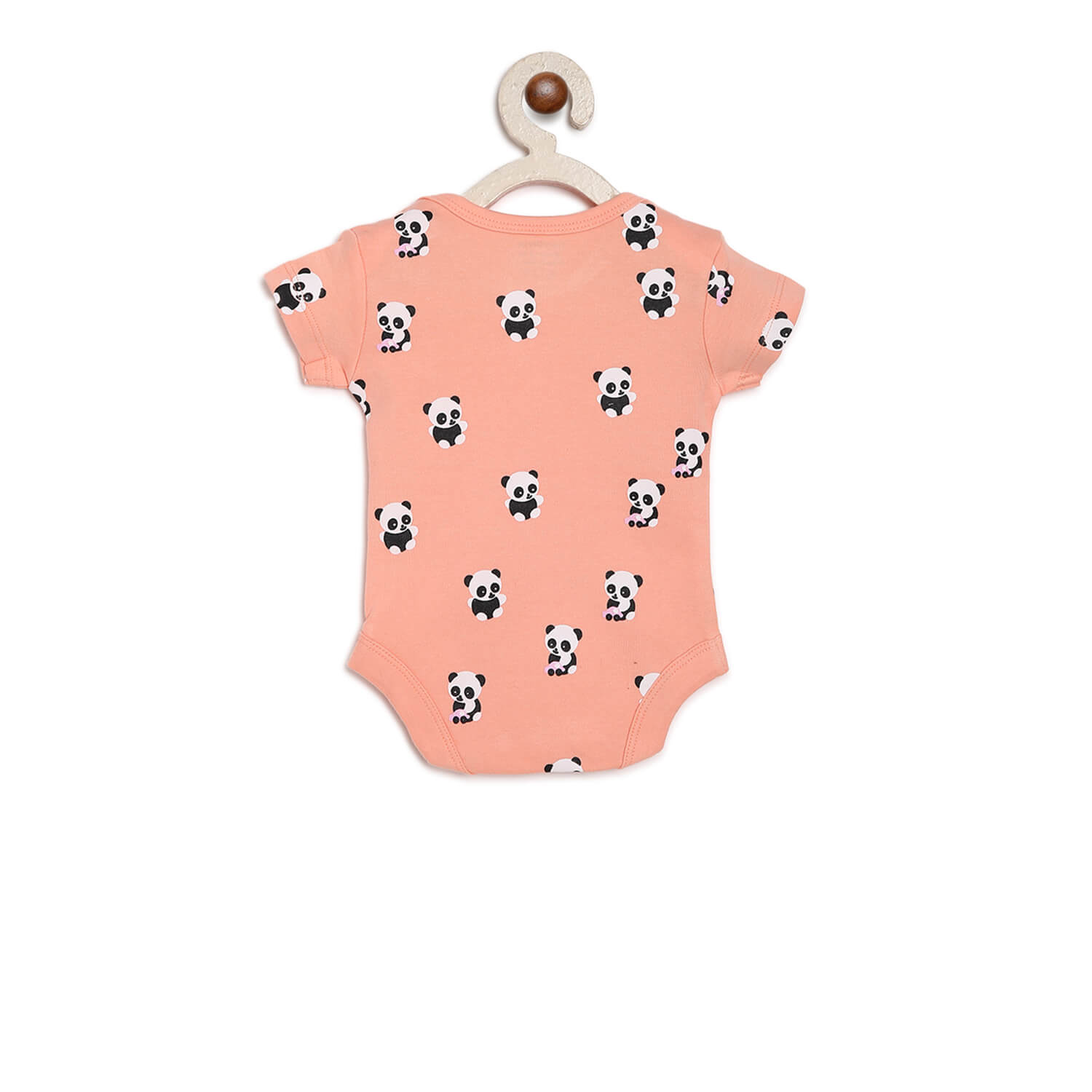 Berrytree Organic Onesies for Babies : Panda Orange BerryTree