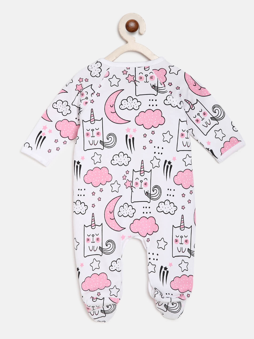 Berrytree Organic Cotton Baby Rompers : Unicorn Moons BerryTree