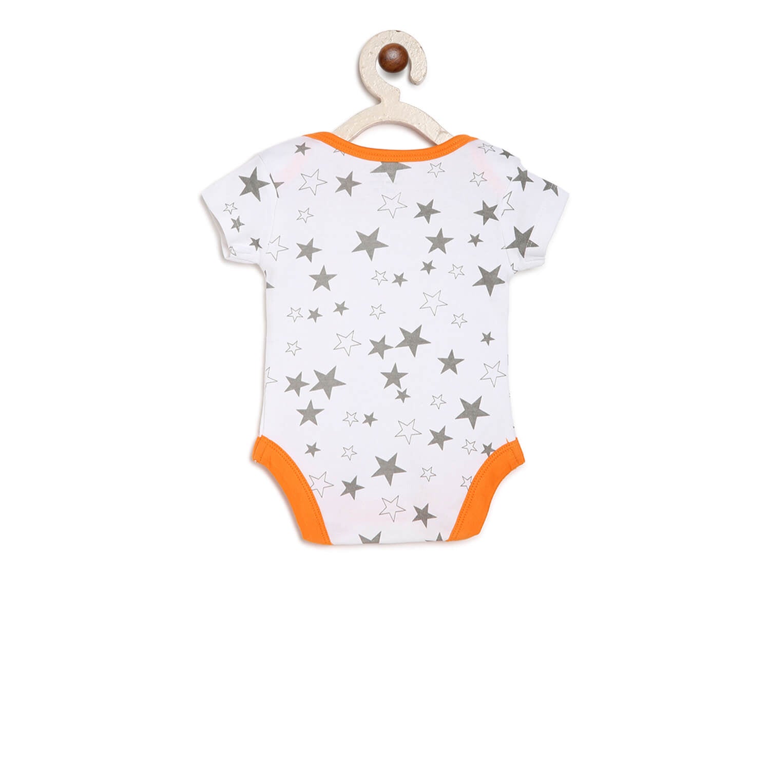 Berrytree Organic Onesies for Babies : Grey Stars BerryTree