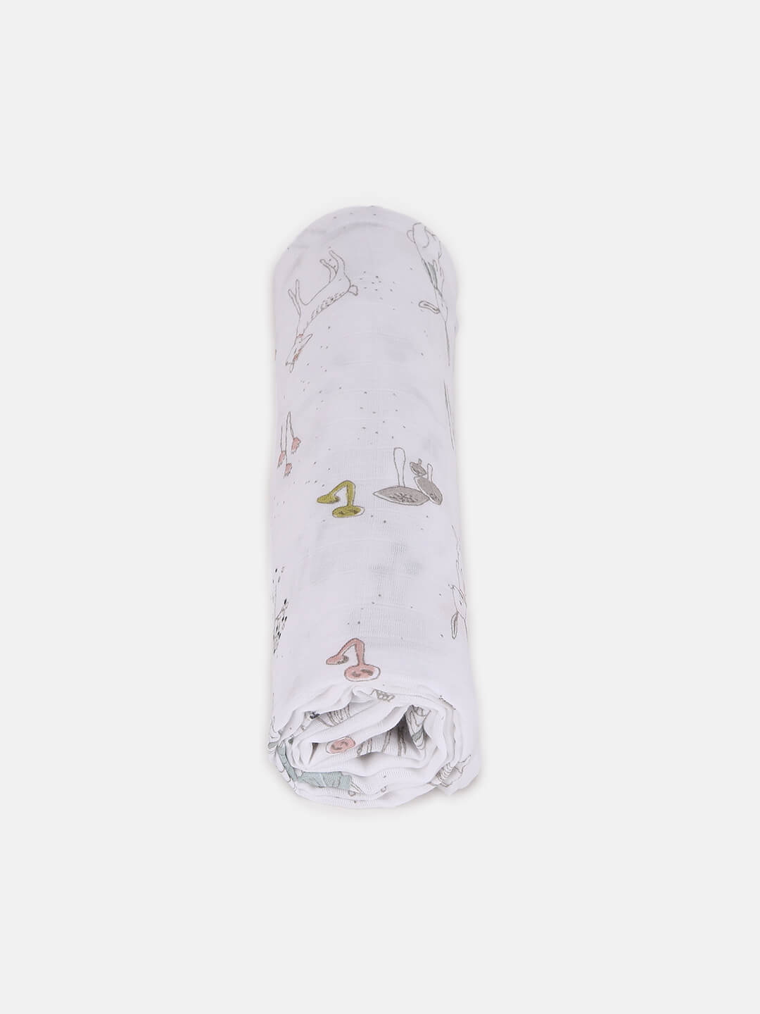 Berrytree Newborn Swaddle/Wrap Blanket Rabbit Jungle BerryTree