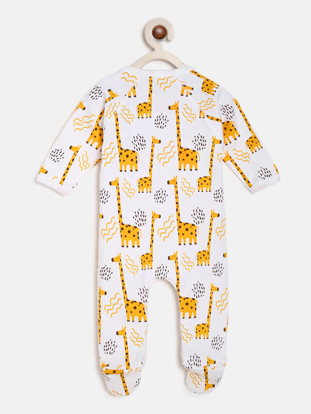 Berrytree Organic Cotton Baby Rompers : Giraffe BerryTree