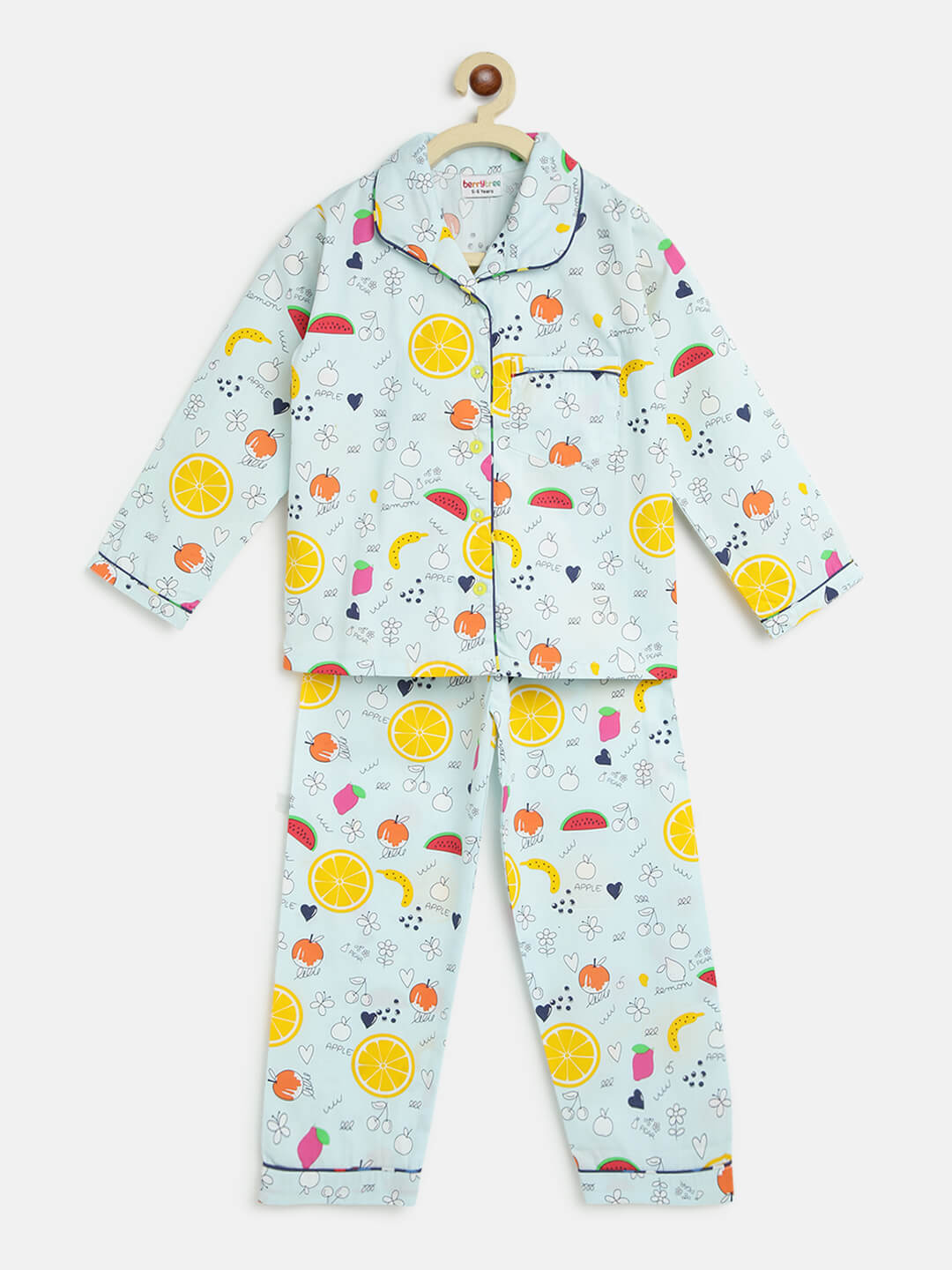 Berrytree Night Suit Summer Fruits Unisex BerryTree