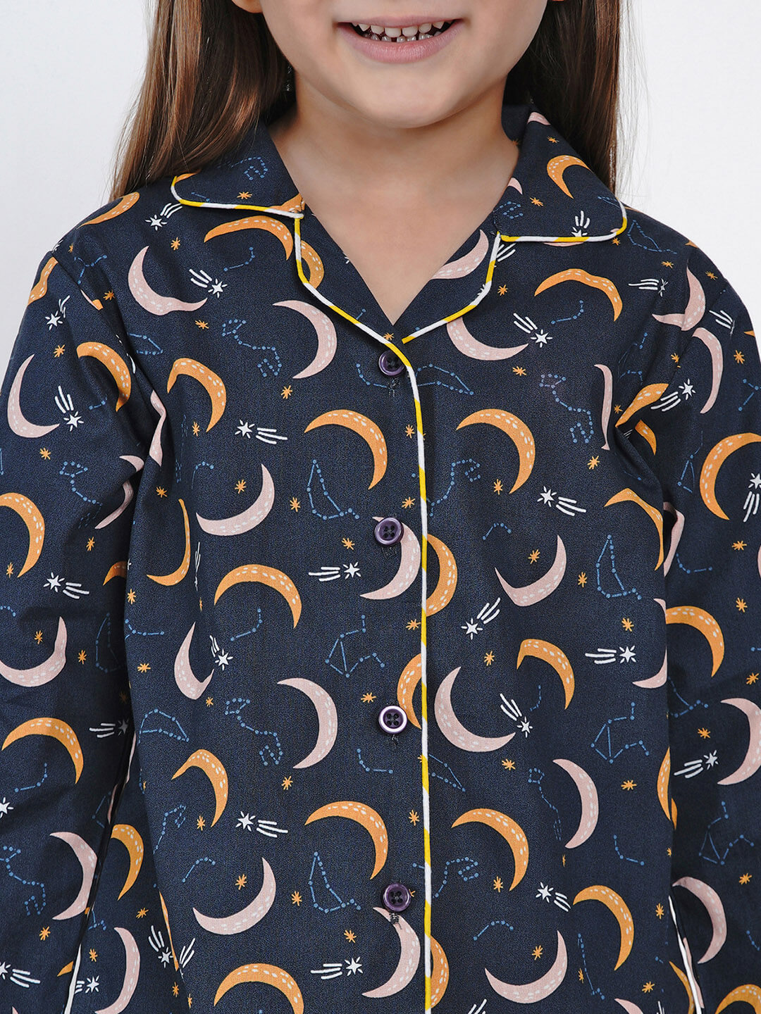 Berrytree Night Suit Yellow Moon Girl BerryTree