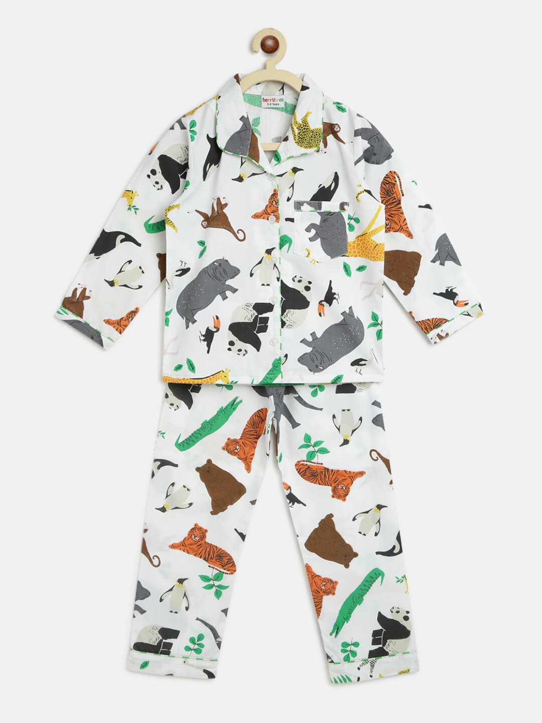 Berrytree Night Suit Jungle Animals BerryTree