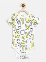 Berrytree Organic Onesies for Babies : Alphabets BerryTree