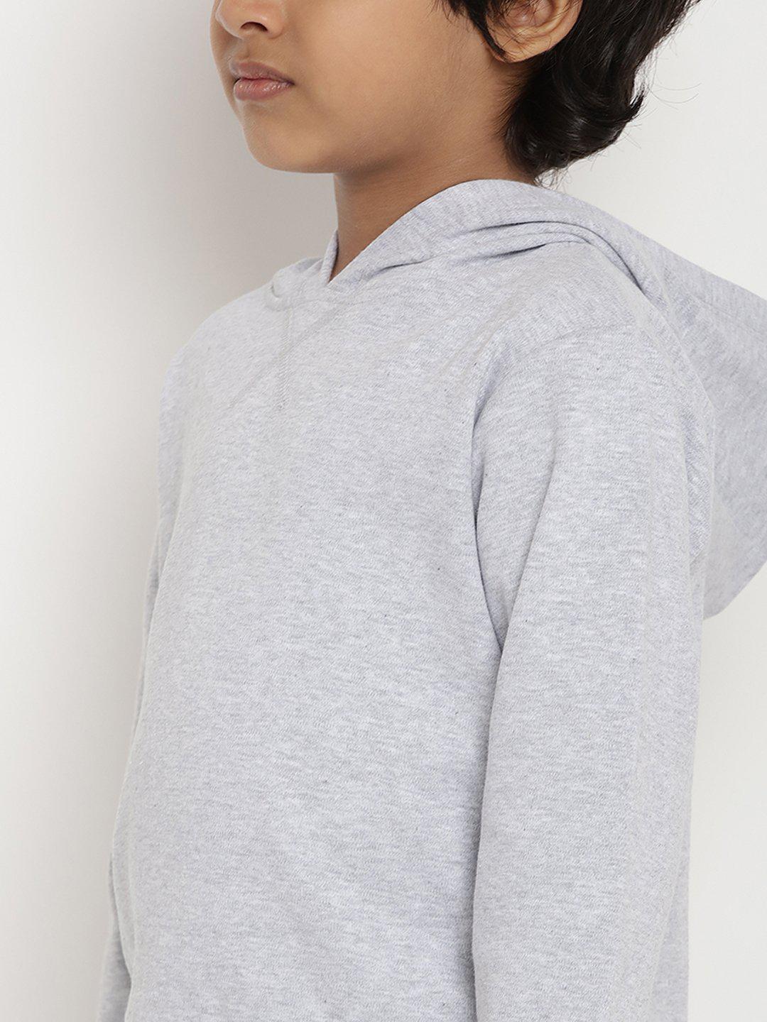 Berrytree Organic cotton Unisex Grey Hoodie BerryTree