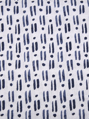 Berrytree Baby Swaddle/ Wrapping Cloth Blue Lines BerryTree