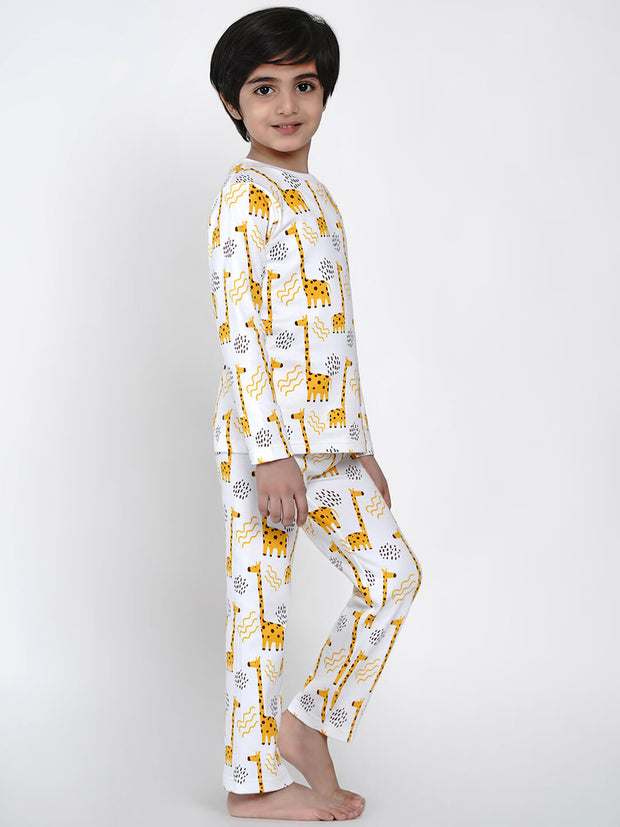 Never Give Up Doodle Kids Night Suit