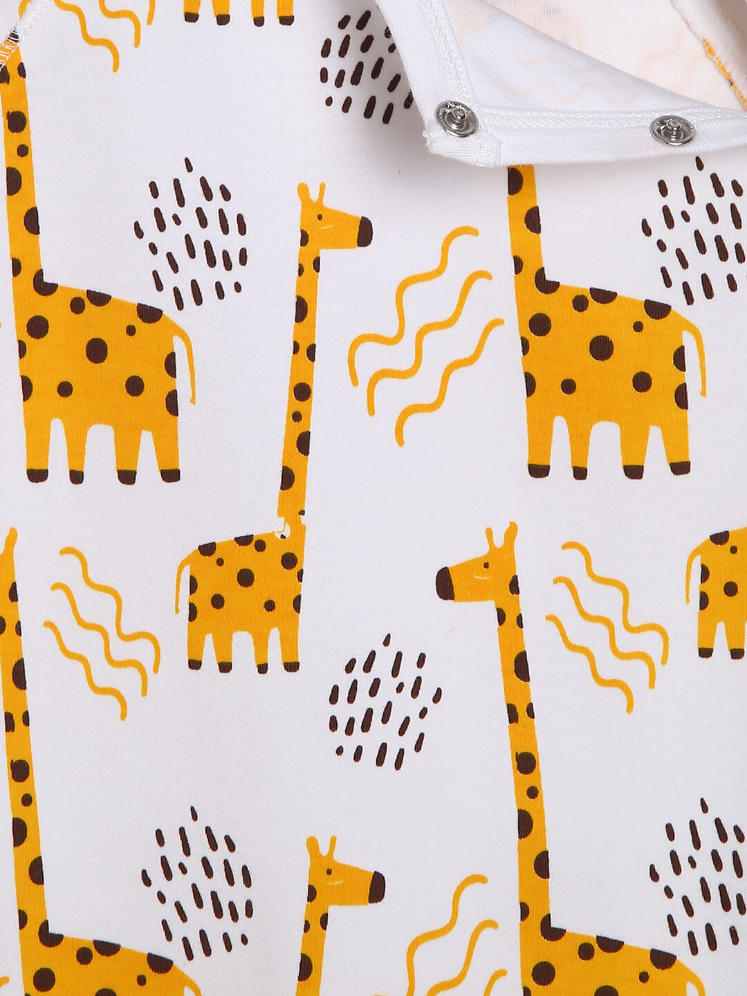 Berrytree Organic Cotton Baby Rompers : Giraffe BerryTree