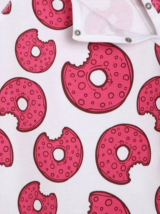 Berrytree Organic Cotton Baby Rompers : Donuts BerryTree