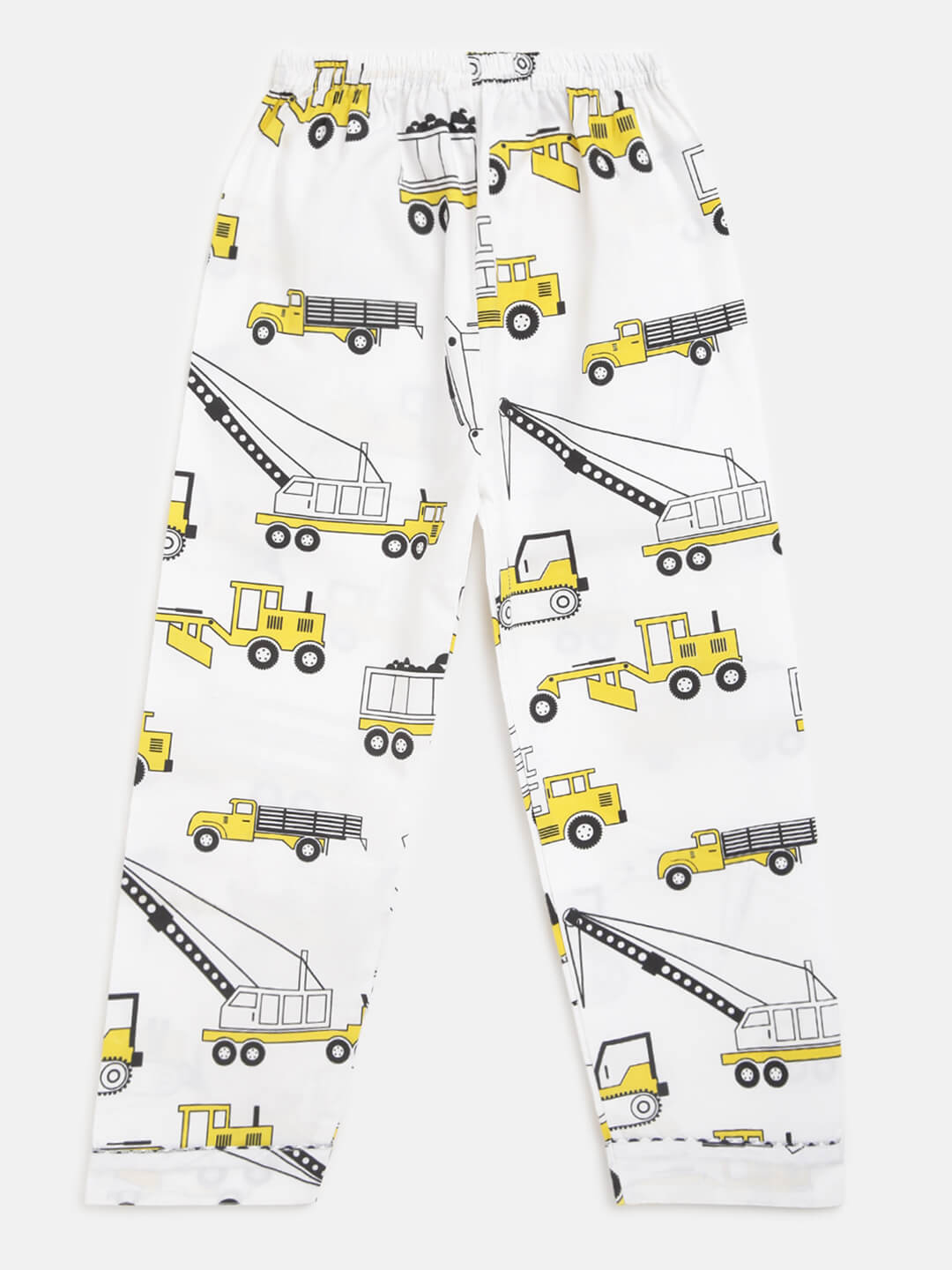 Berrytree Night Suit Yellow Truck Unisex BerryTree