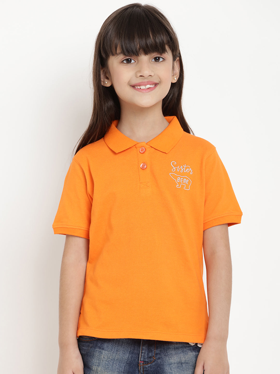 Berrytree Organic Cotton Polo Shirt Sister Bear Berrytree Organic India