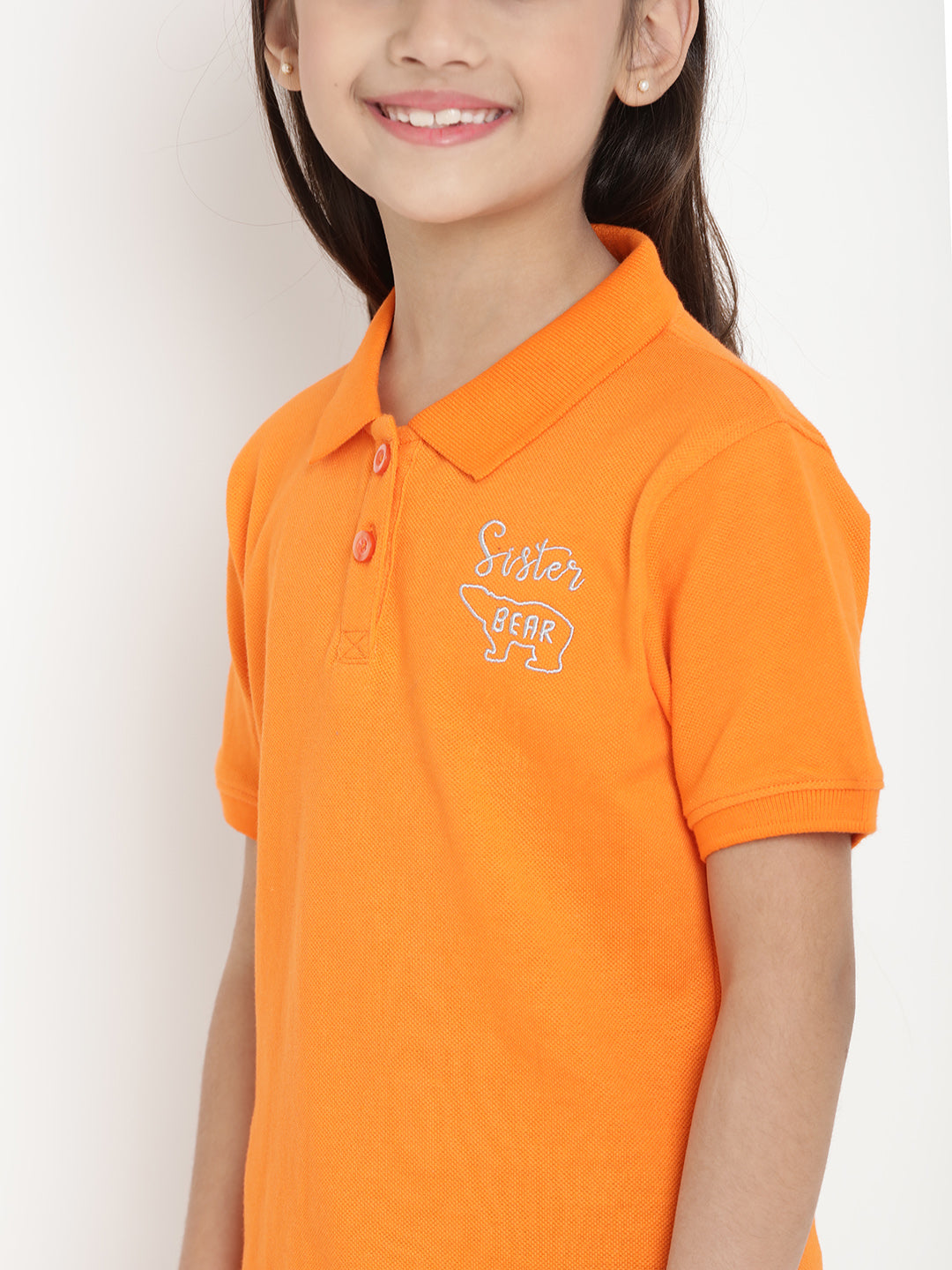 Berrytree Organic Cotton Polo Shirt Sister Bear Berrytree Organic India