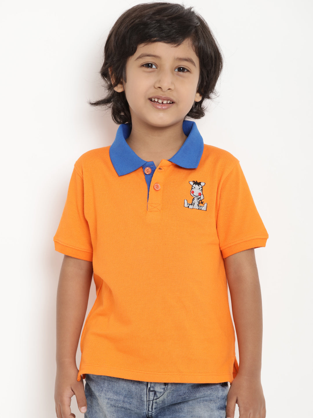 Berrytree Organic Cotton Polo Shirt Zebra Berrytree Organic India