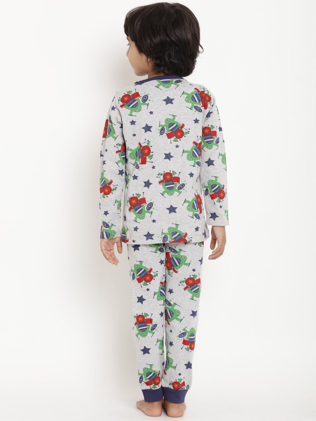 Berrytree Organic Unisex Night Suit- Rockband