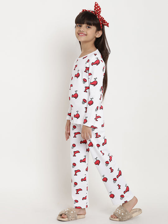 Girls kids Cotton Night Suit For Girl, Top Style Shirt & Pajama, Size: Free  at Rs 665/set in Kolkata