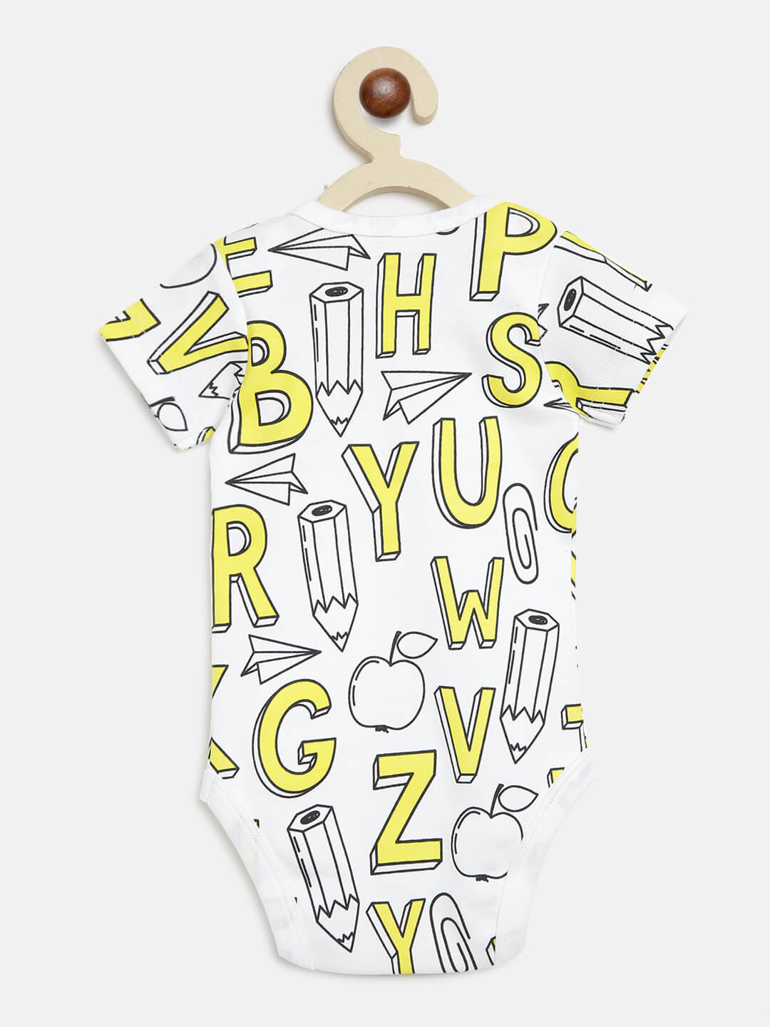 Berrytree Organic Onesies for Babies : Alphabets BerryTree