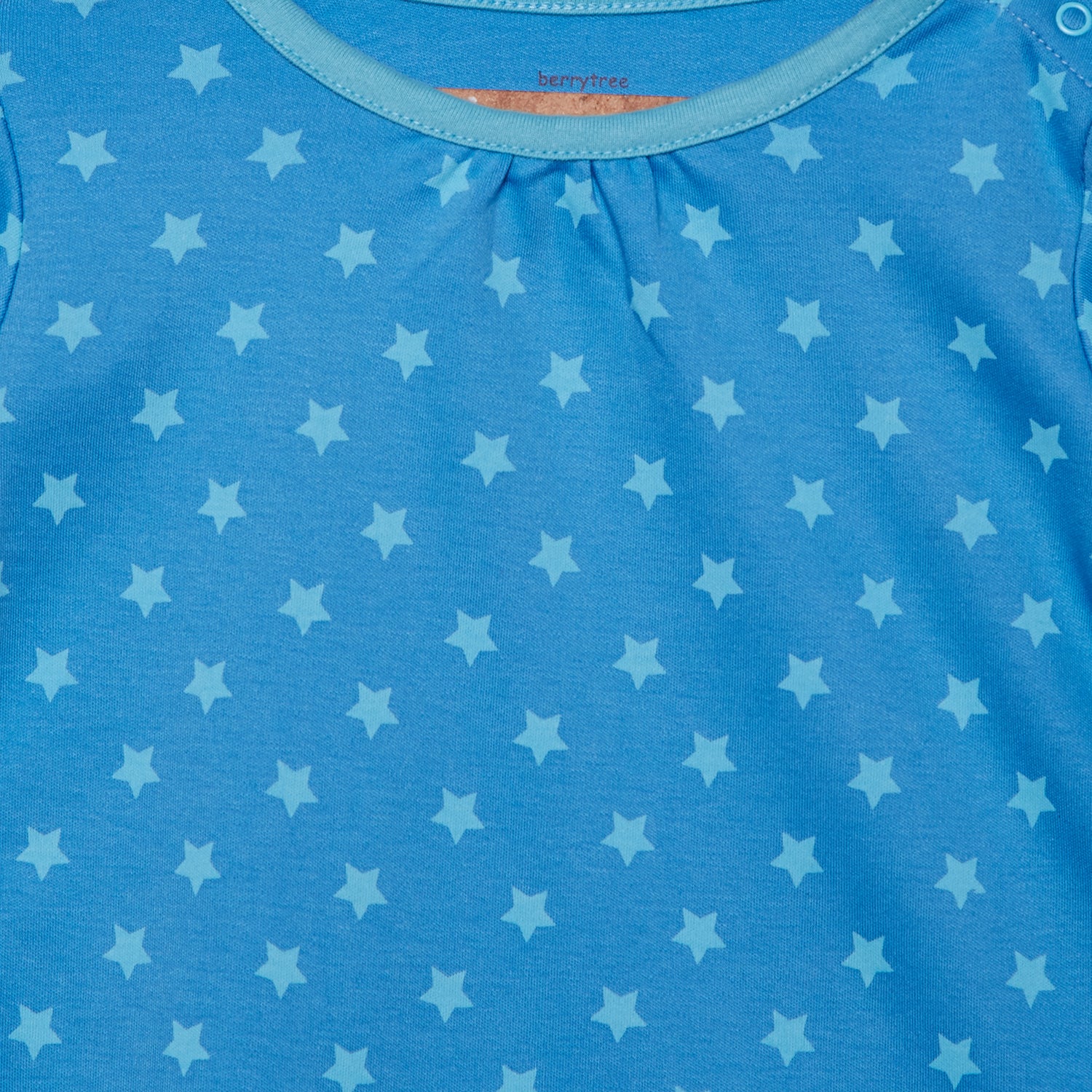 Berrytree Organic Cotton Long Top Blue Star BerryTree