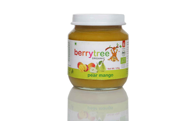 Berrytree Organic Baby Food Pear Mango BerryTree