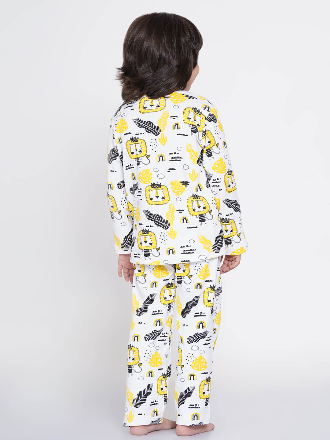 Berrytree Organic Cotton Night Suit Boys: Golden Lion BerryTree