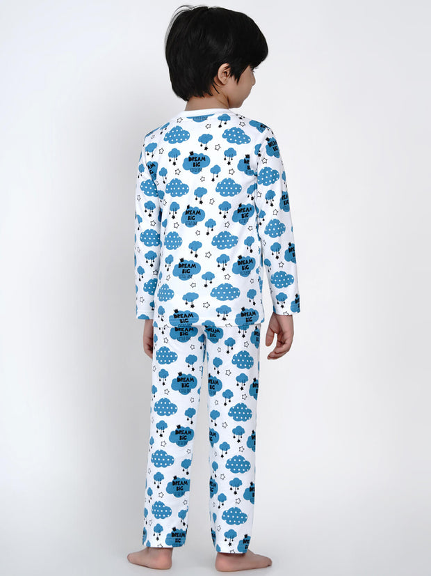 Boys Night dress| printed loungewear| Pure Cotton | Reneeta sales Copy