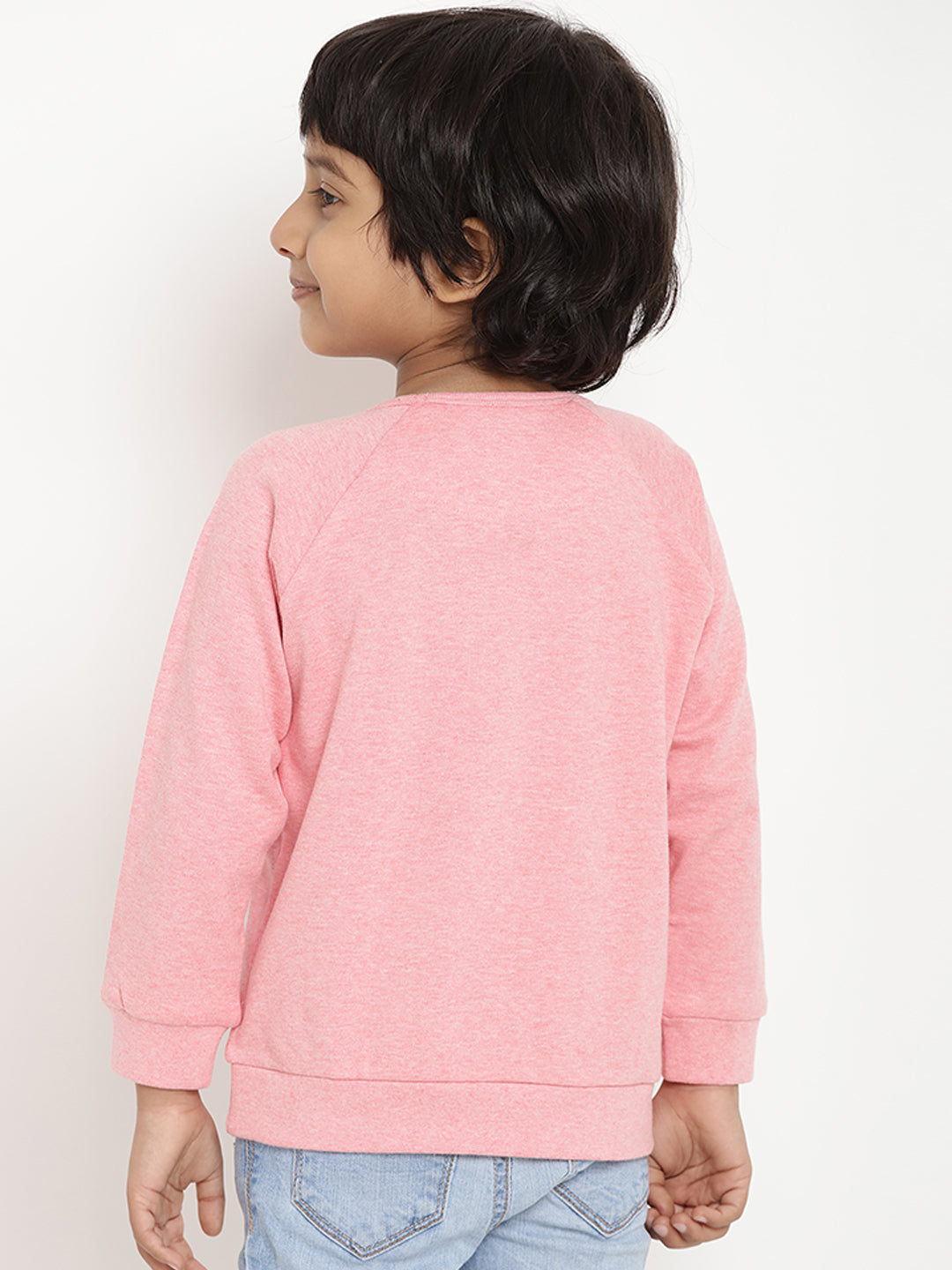 Berrytree Organic cotton Unisex Pink Sweatshirt BerryTree