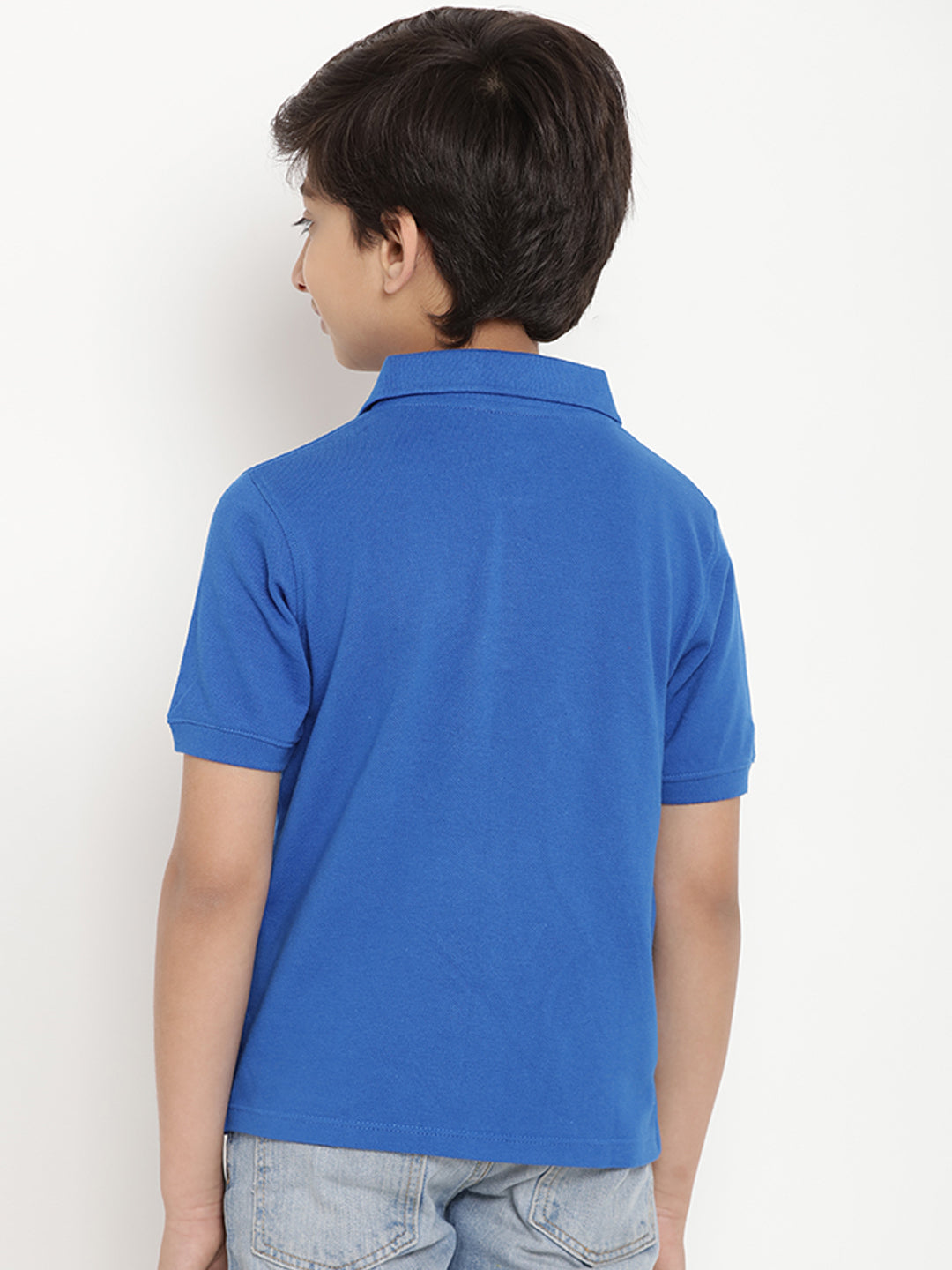 Berrytree Organic Cotton Polo Shirt Brother Bear Blue Berrytree Organic India