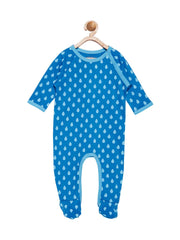 Berrytree Organic Cotton Baby Romper Droplets BerryTree