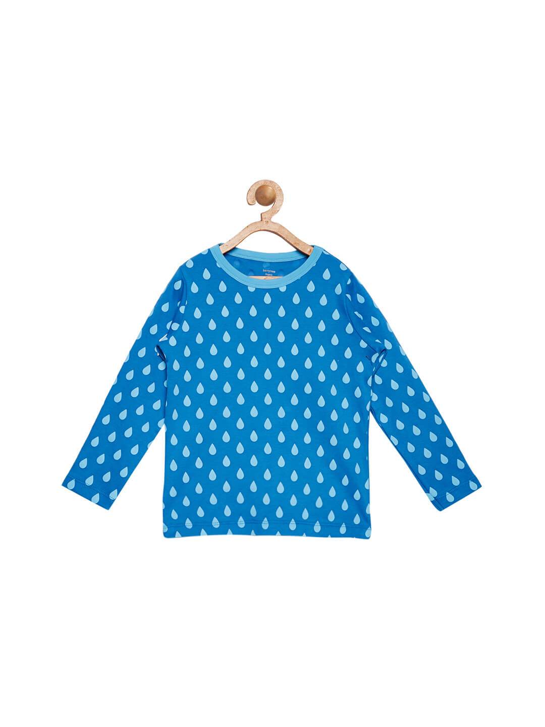 Berrytree Organic Unisex Night Suit Droplets BerryTree