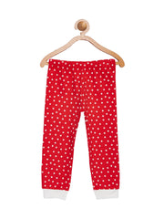 Berrytree Organic Unisex Night Suit Red Stars Unisex BerryTree