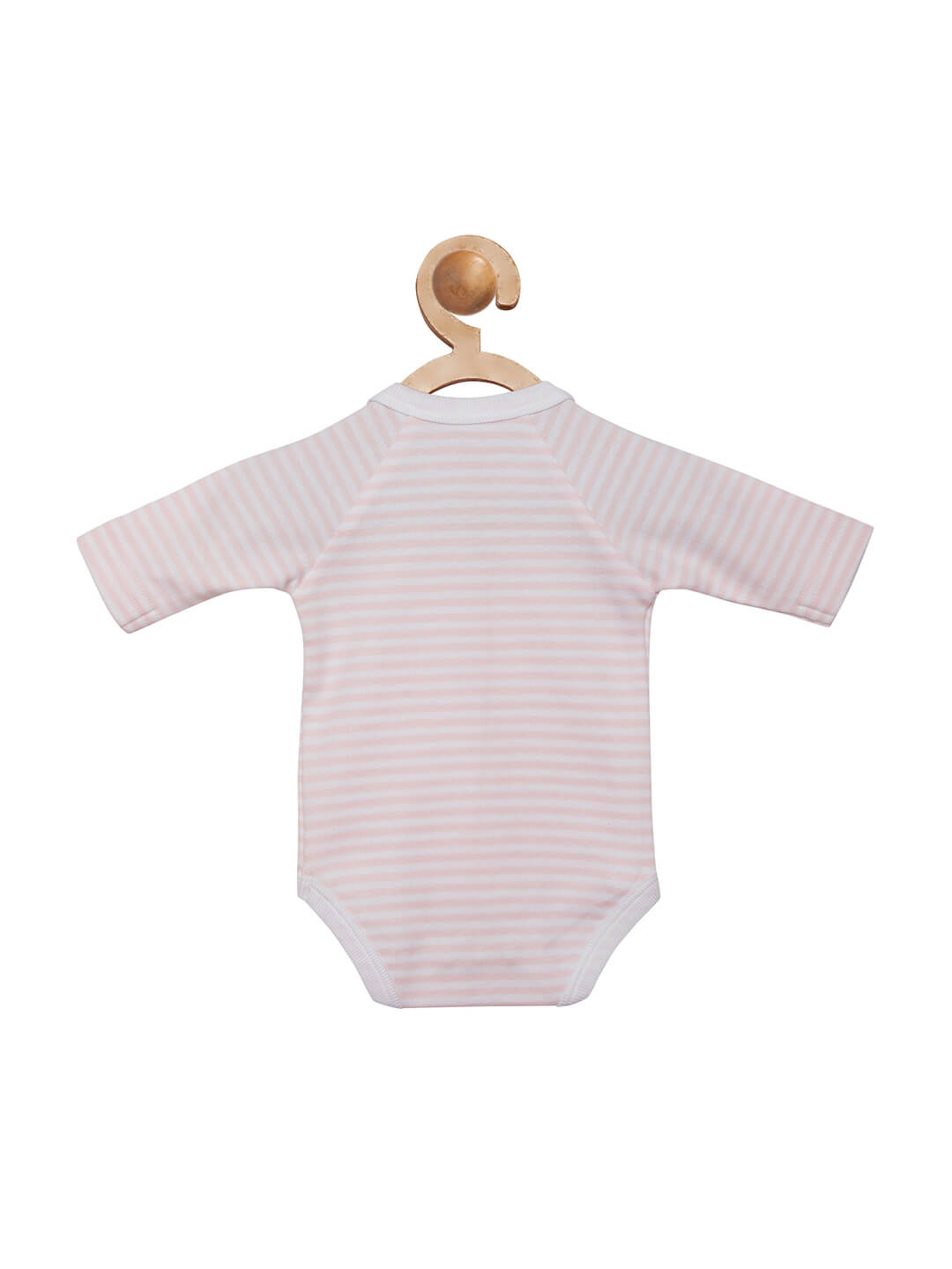 Berrytree Organic Cotton Pink Stripes Onesie BerryTree