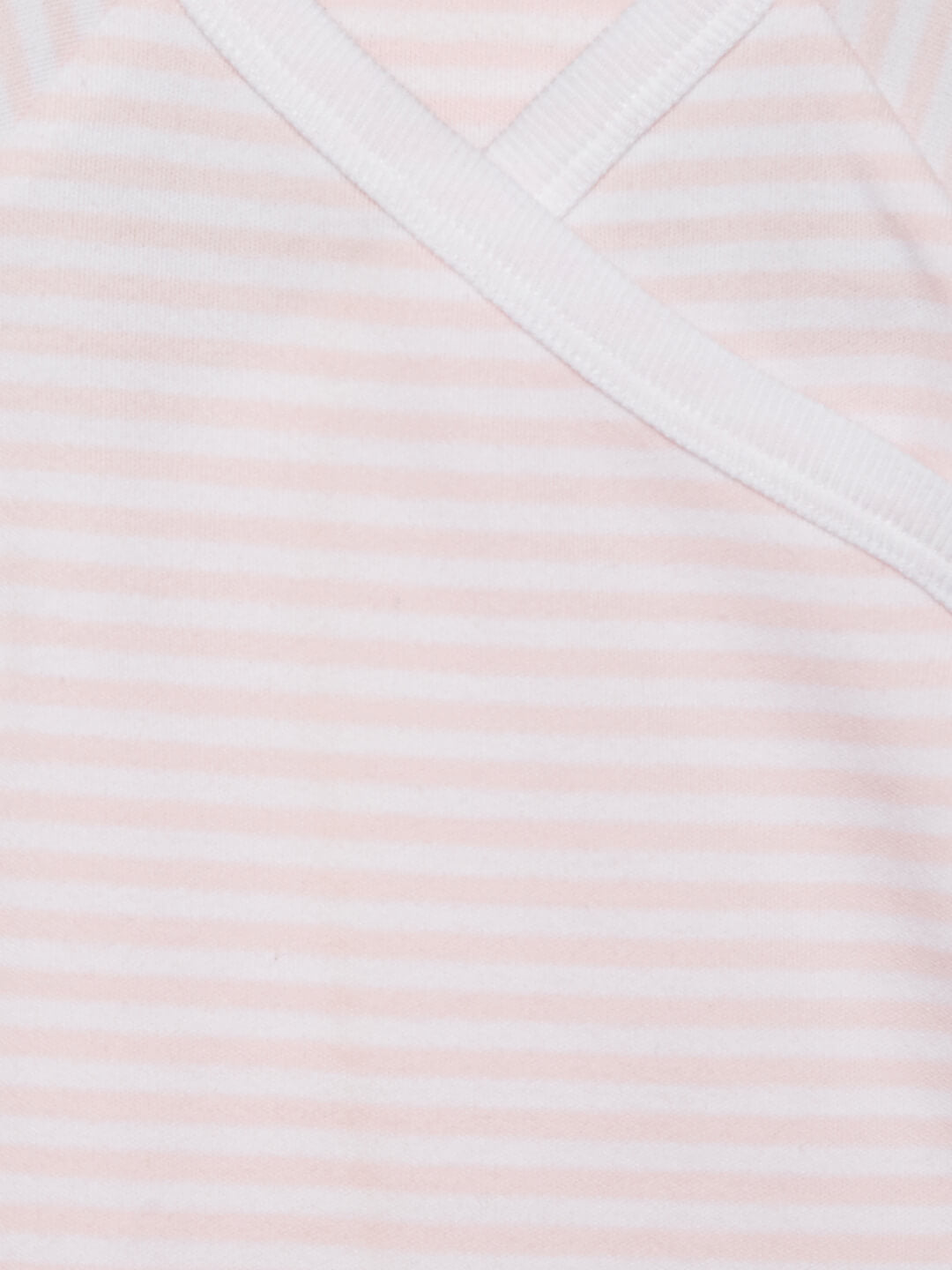 Berrytree Organic Cotton Pink Stripes Onesie BerryTree