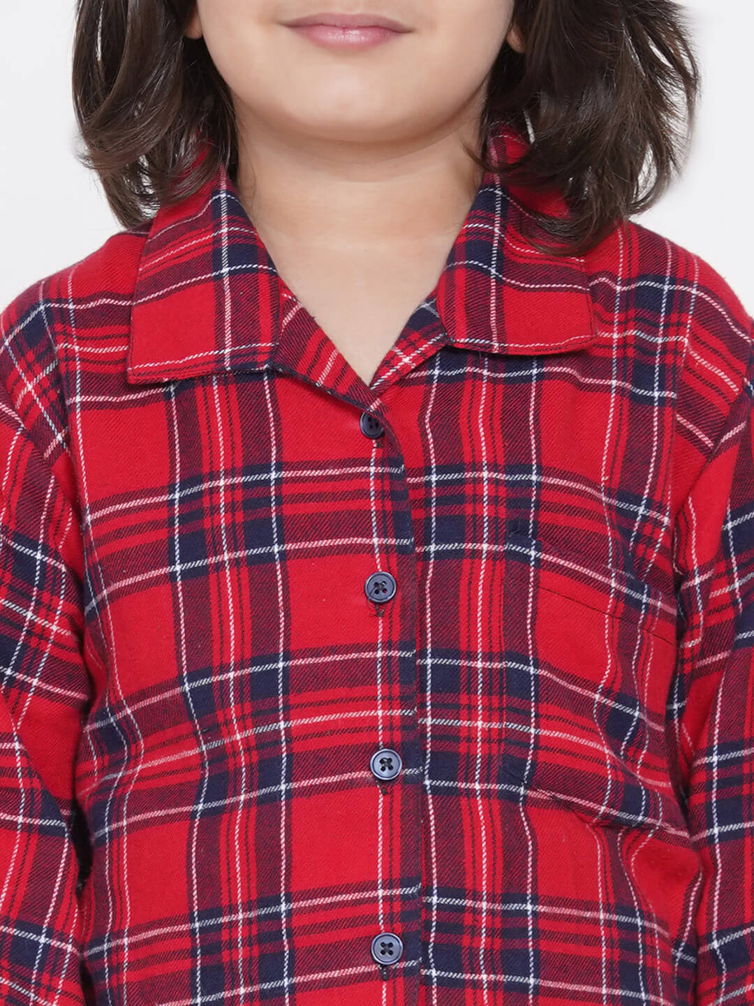 Berrytree Night Suit Boys: Red Check BerryTree