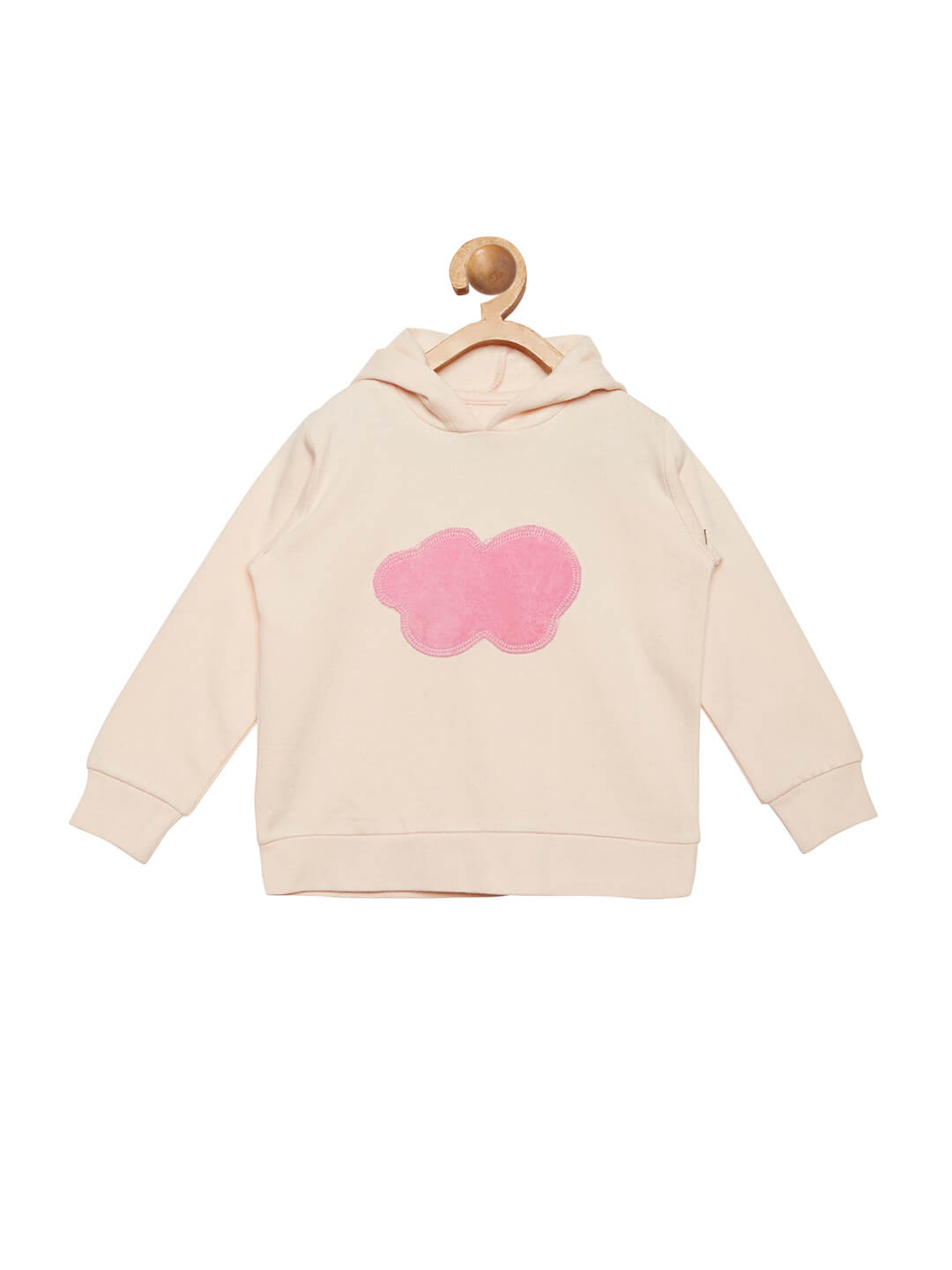 Berrytree Organic Cotton Unisex Pink Cloud Hoodie BerryTree