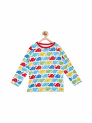 Berrytree Organic Cotton Long top Whales