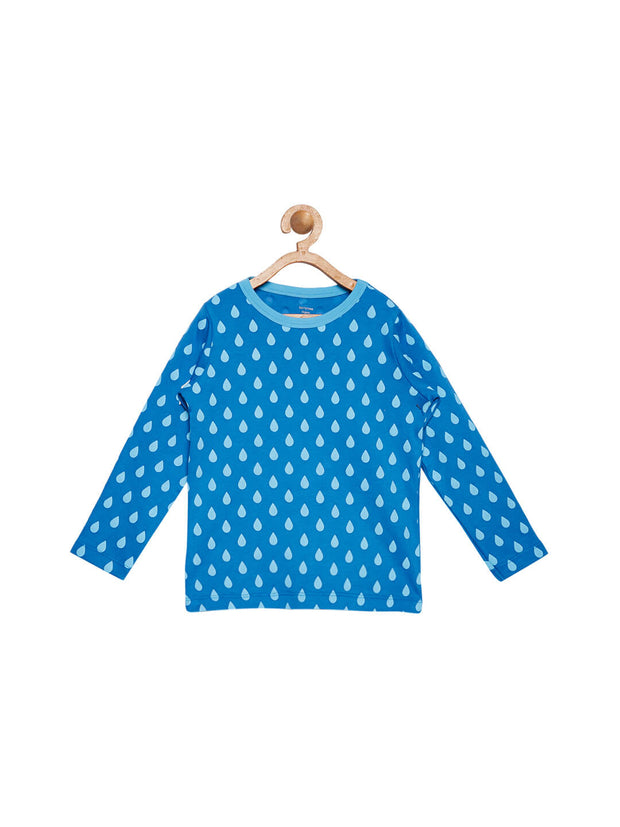 Berrytree Organic Cotton Long Top Droplets BerryTree