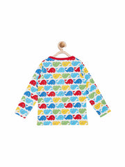 Berrytree Organic Cotton Long top Whales